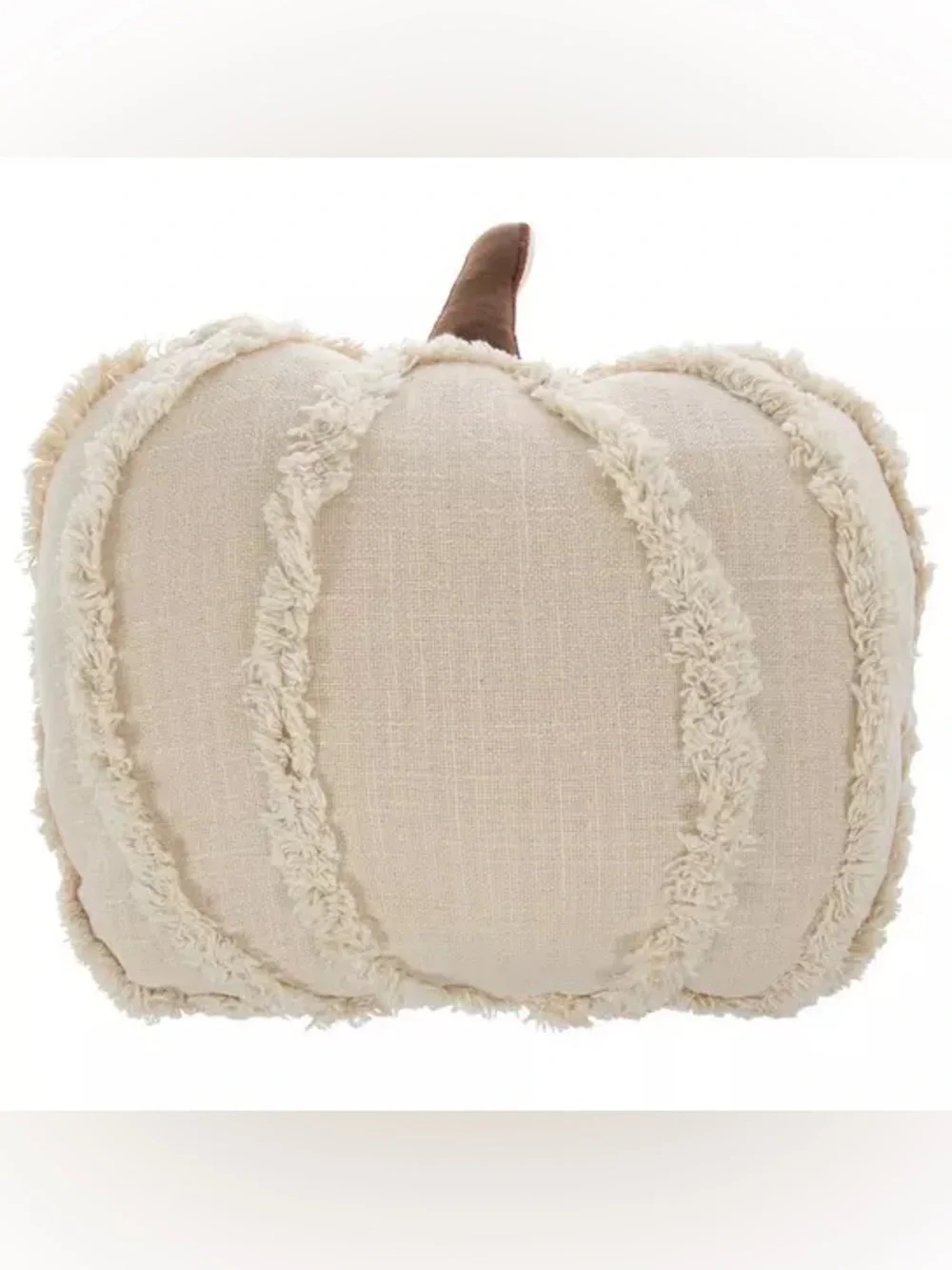 Tufted Pumpkin Pillow